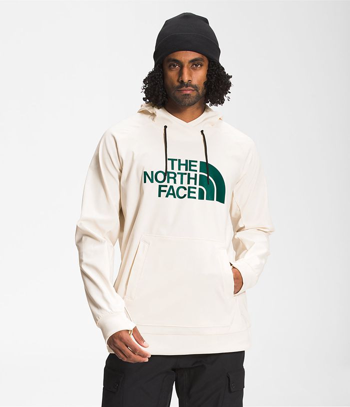 The North Face Hoodie Heren Tekno Logo SDFP06217 - Wit